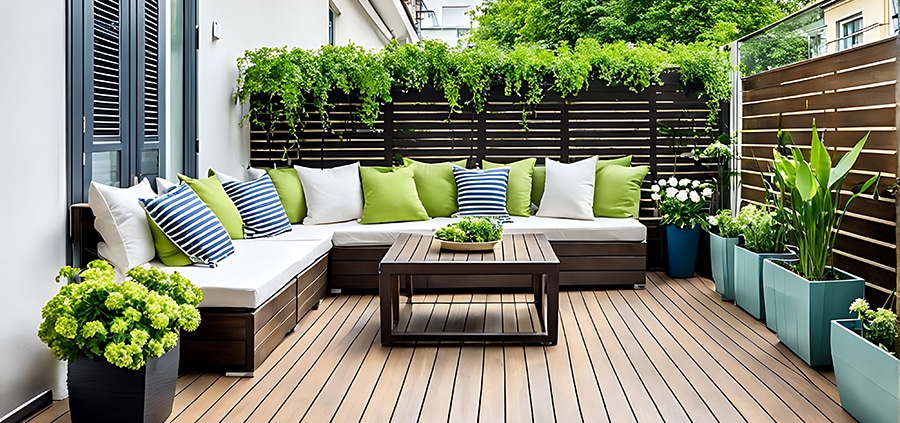 Prix de pose claustra bois pour balcon