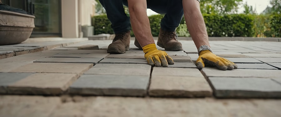 Prix d'installation d'une allée en pavés